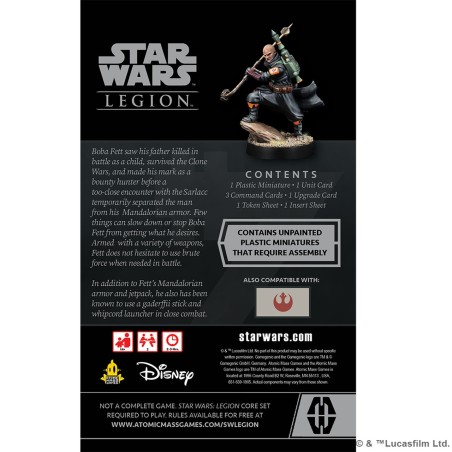 Star Wars Legion: Boba Fett (Daimyo) Operative Expansion (przedsprzedaż)