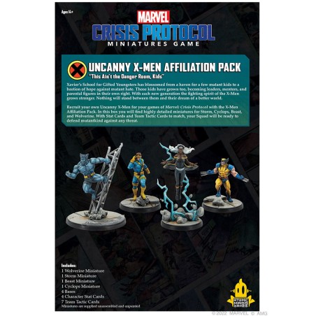 Marvel: Crisis Protocol - Uncanny X-Men Affiliation Pack (przedsprzedaż)