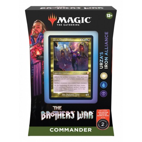 Magic the Gathering: Brothers' War Commander Deck Urza's Alliance