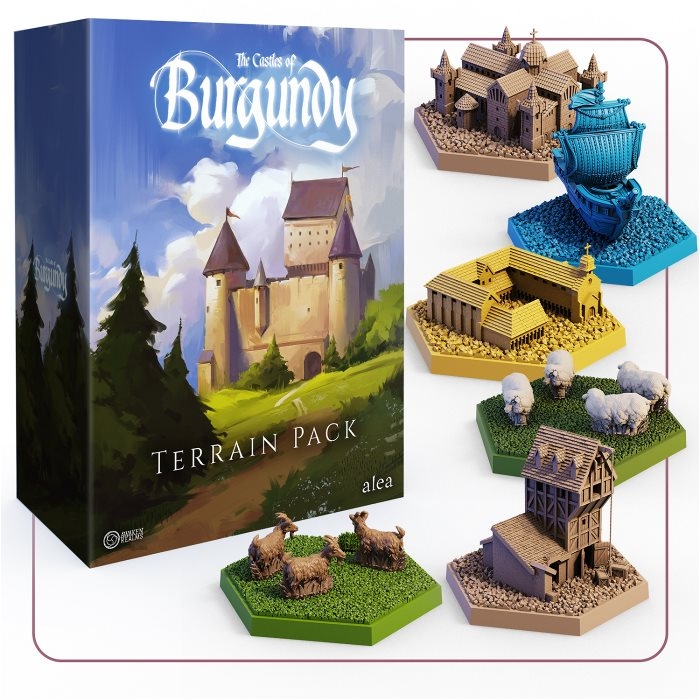 Zamki Burgundii: Edycja Specjalna: 3d Terrain Pack