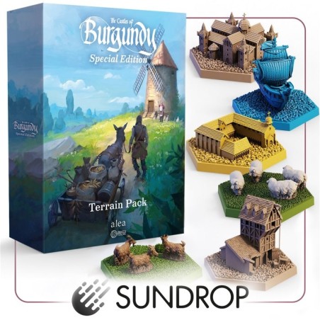 Zamki Burgundii: Edycja Specjalna:  3d Terrain Pack SUNDROP