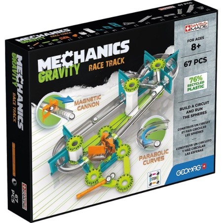 Geomag Mechanics Gravity RE Race Track 67 - klocki magnetyczne