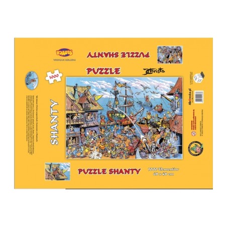 Puzzle Shanty JChristy (edycja 2022) - 1000 elementów (Gra uszkodzona)