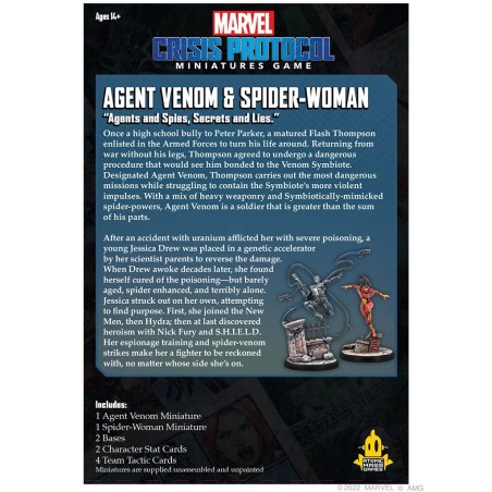 Marvel: Crisis Protocol - Agent Venom & Spider-Woman 