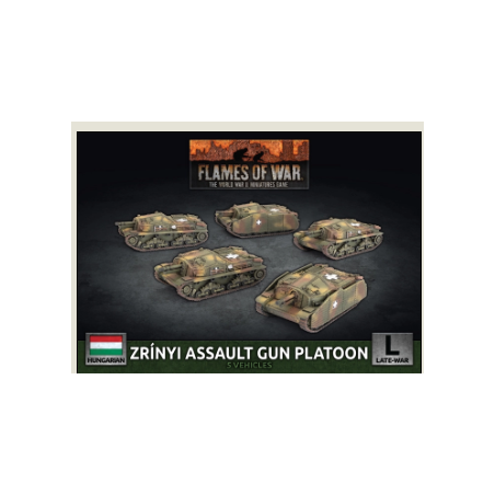 Flames of War: Zrinyi Assault Gun Platoon (HBX03)