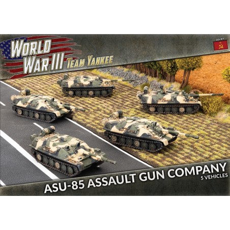 Team Yankee: ASU-85 Assault Gun Company (x5) (TSBX34)