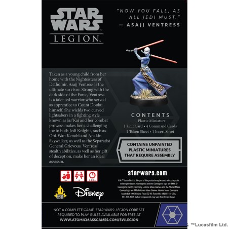 Star Wars Legion: Asajj Ventress Operative Expansion (przedsprzedaż)