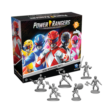 Power Rangers RPG - Hero Miniatures Set 1 (edycja angielska)