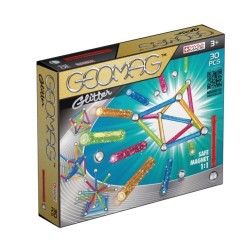 Geomag Color glitter 30 elementów (Gra uszkodzona)