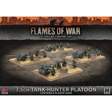 Flames of War: 7.5cm Tank-Hunter Platoon (Plastic) (GBX116)