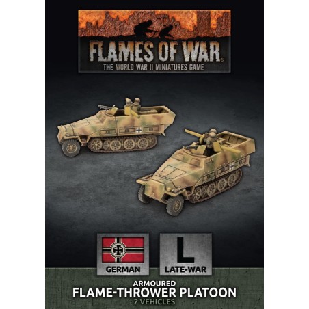 Flames of War: Armoured Flame-thrower Platoon (GBX156)