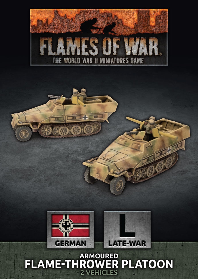 Flames of War: Armoured Flame-thrower Platoon (GBX156)
