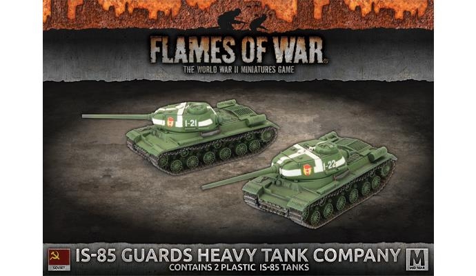 Flames of War: IS-85 Guards Heavy Tank Company (Plastic) (SBX85)