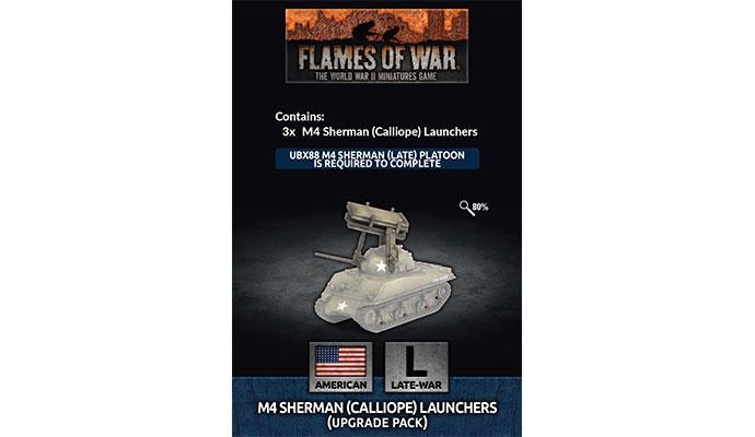 Flames of War: M4 Sherman (Calliope) Launchers (US147)