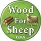 Catan Buttons Wood 4 Sheeps (edycja angielska)