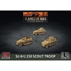 Sd Kfz Scout Troop (Plastic) (GBX176)