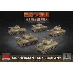 M4 Sherman Tank Company (Plastic) (SBX84)