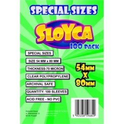 SLOYCA Koszulki Special sizes (54x80mm) 100 szt