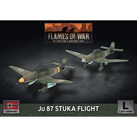 Flames of War: German: Ju 87 Stuka Flight (x2 Plastic) (GBX173)