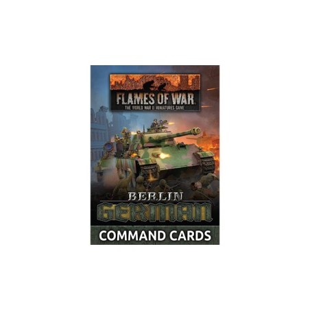 FW273C Berlin: German Command Cards (52x Cards)