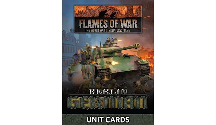 Berlin: German Unit Cards (104x Cards) (FW273U)
