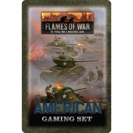 Flames of War: American Fighting First Gaming Set (x20 Tokens, x2 Objectives, x16 Dice)