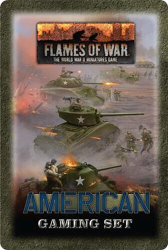 Flames of War: American Fighting First Gaming Set (x20 Tokens, x2 Objectives, x16 Dice) (TD053)