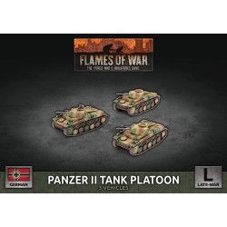 Flames of War: Panzer II Tank Platoon (GBX183)