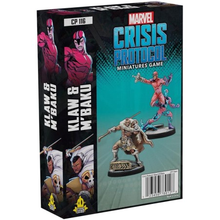 Marvel: Crisis Protocol - Klaw and M’Baku (przedsprzedaż)