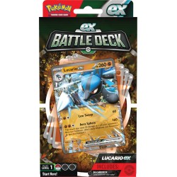 Pokémon TCG: April Ex Battle Deck Display Lucario 