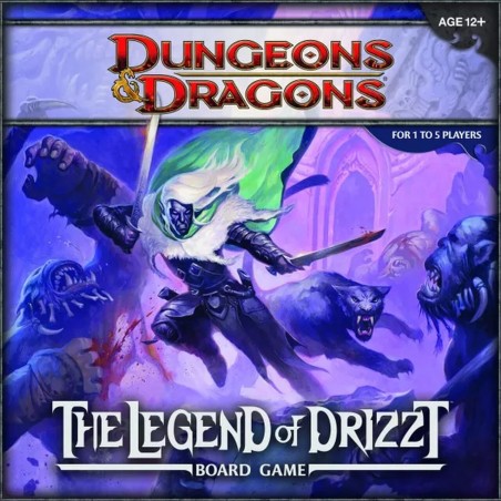 Dungeons & Dragons: The Legend of Drizzt Board Game (edycja angielska) 