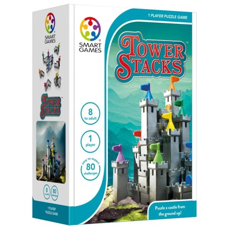 Smart Games Tower Stacks (edycja angielska/polska instrukcja)