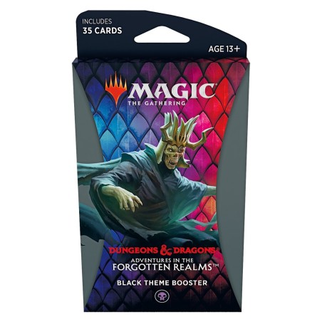 Magic The Gathering: Adventures in the Forgotten Realms - Theme Boosters Black