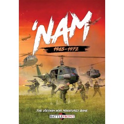 War Vietnam. Nam: The Vietnam War Miniatures Game, (230pg, HB) (FW910)