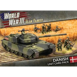 Team Yankee Danish Unit Cards (WW3-08D)