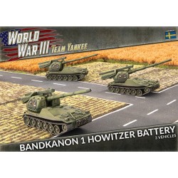 Team Yankee: Bandkanon 1 Howitzer Battery (x3) (TSWBX06)