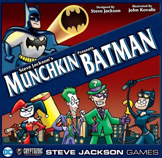 Munchkin: Batman (edycja angielska) (Gra uszkodzona)