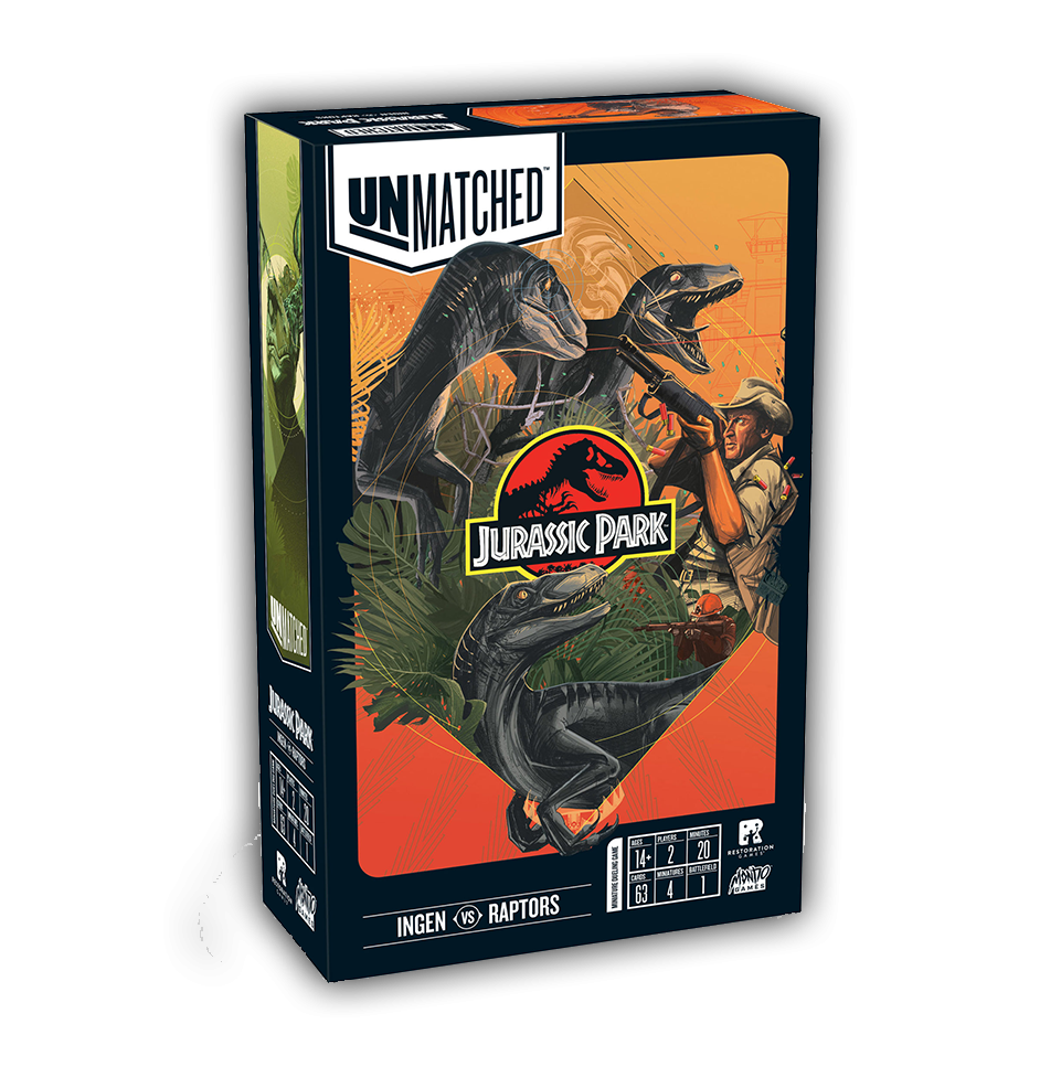 Unmatched: Jurassic Park – InGen vs Raptors (edycja angielska)