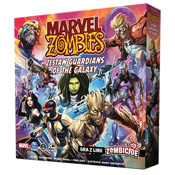 Marvel Zombies Guardians of Galaxy SET (edycja polska)
