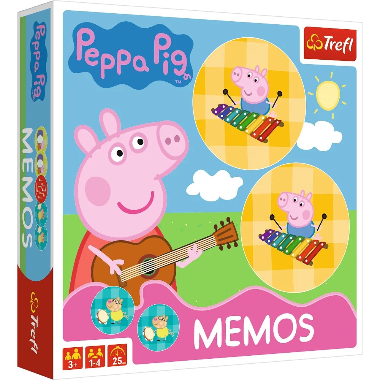 Gra dla dzieci Świnka Peppa Memos Peppa