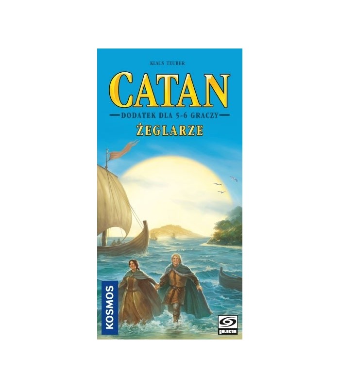 Catan - Żeglarze dodatek dla 5-6 graczy (Gra uszkodzona)